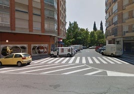 Imagen de la calle donde se ha producido el atropello.