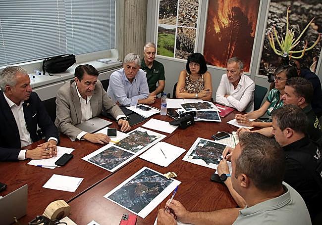 Reunión del CECOPI en la sede la Junta en León.