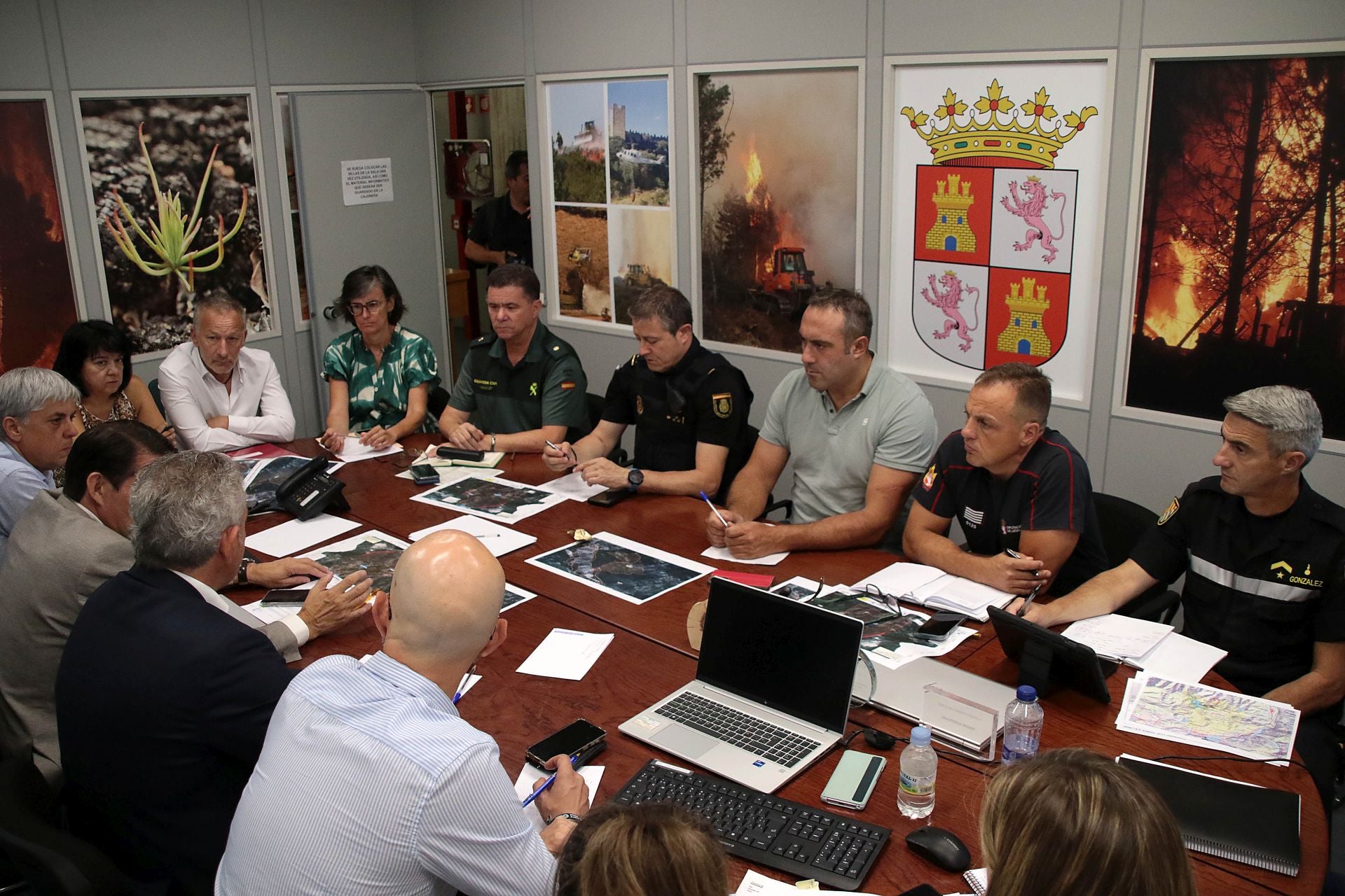 Suárez-Quiñones preside la reunión del Cecopi