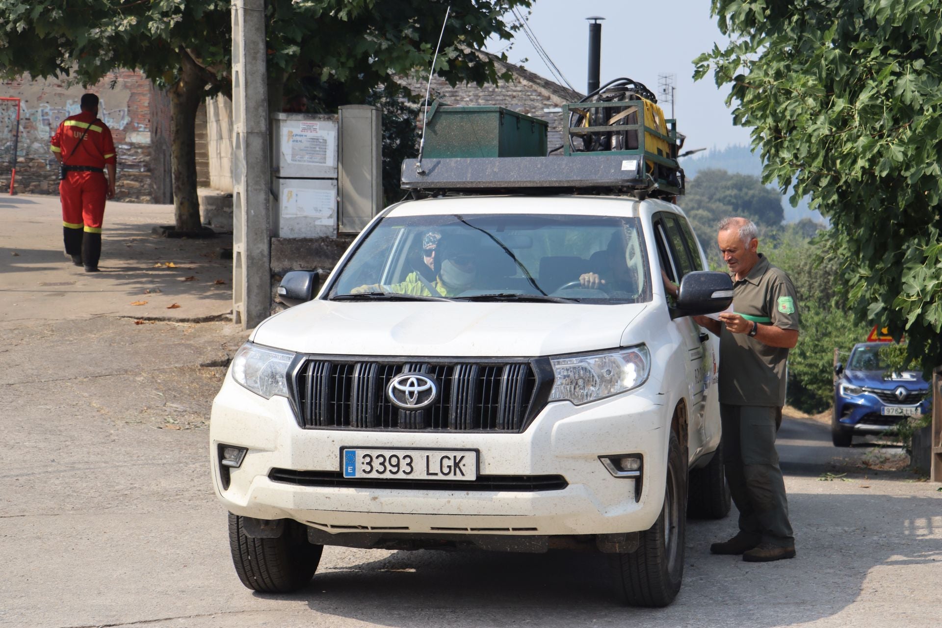 Imágenes del incendio de Yeres
