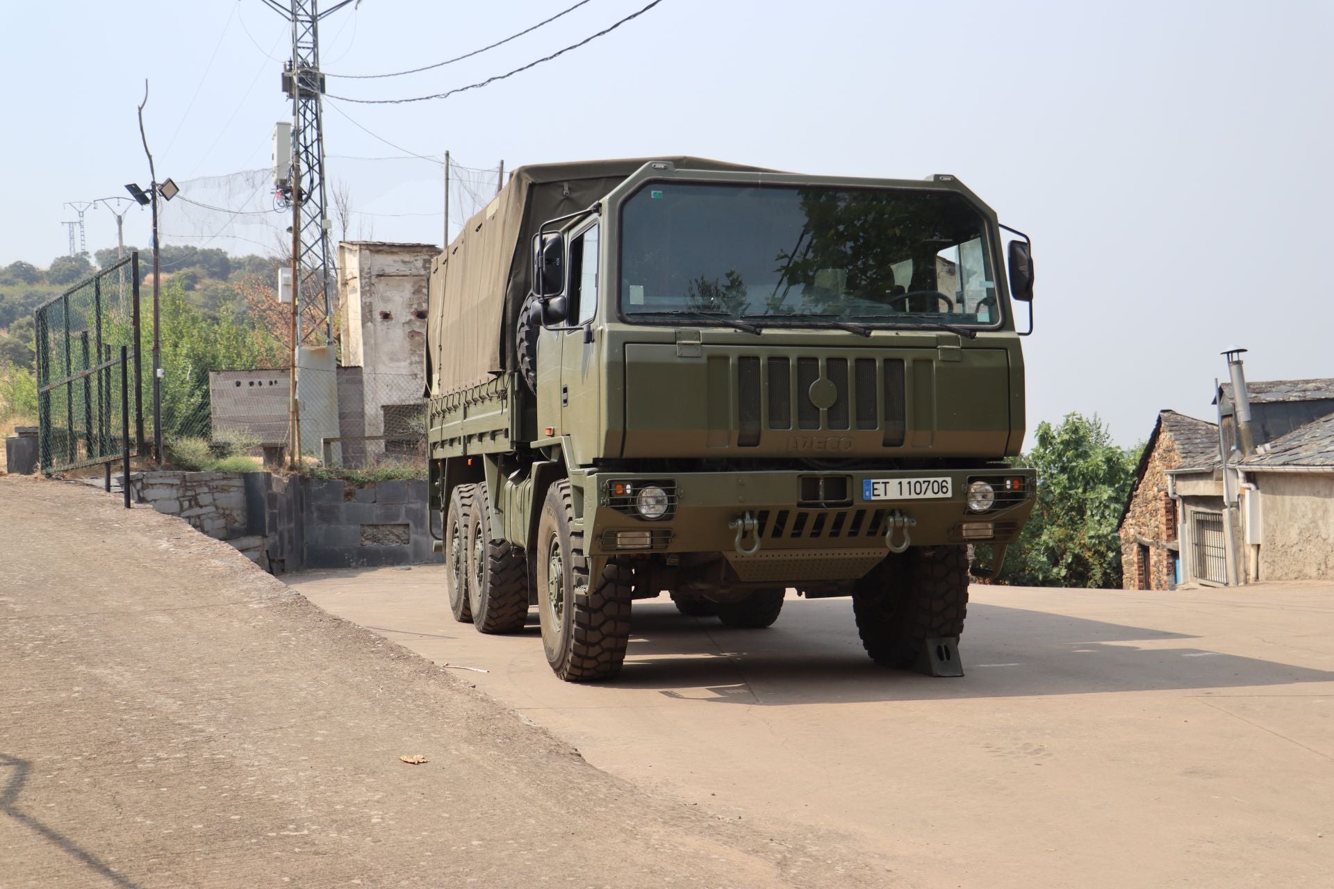 Imágenes del incendio de Yeres