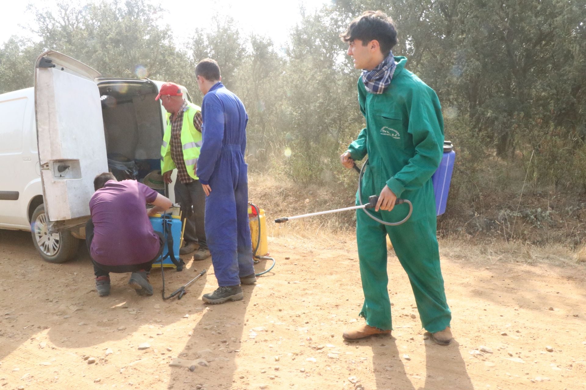 Las imágenes de los vecinos de San Esteban de Nogales