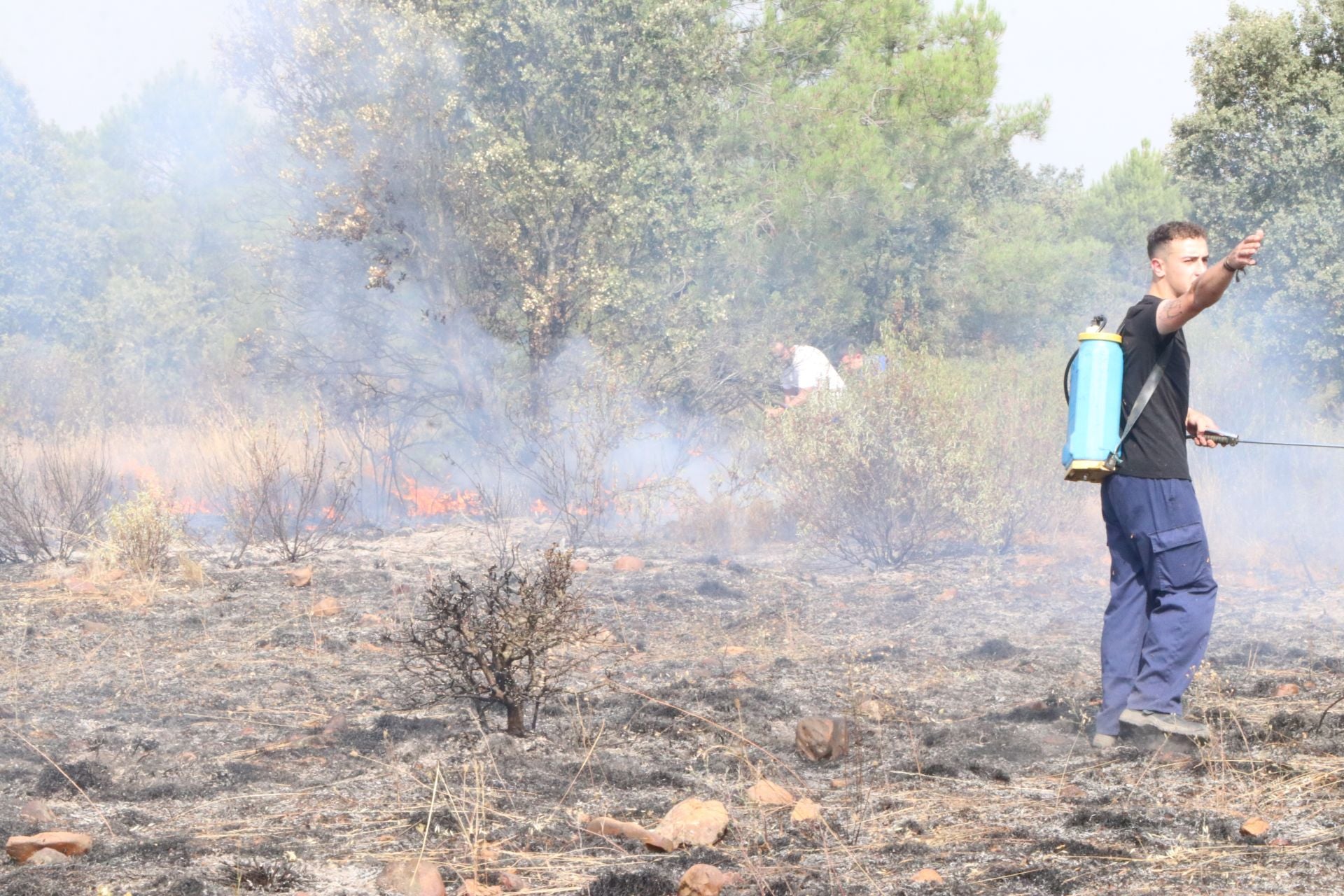 Las imágenes de los vecinos de San Esteban de Nogales