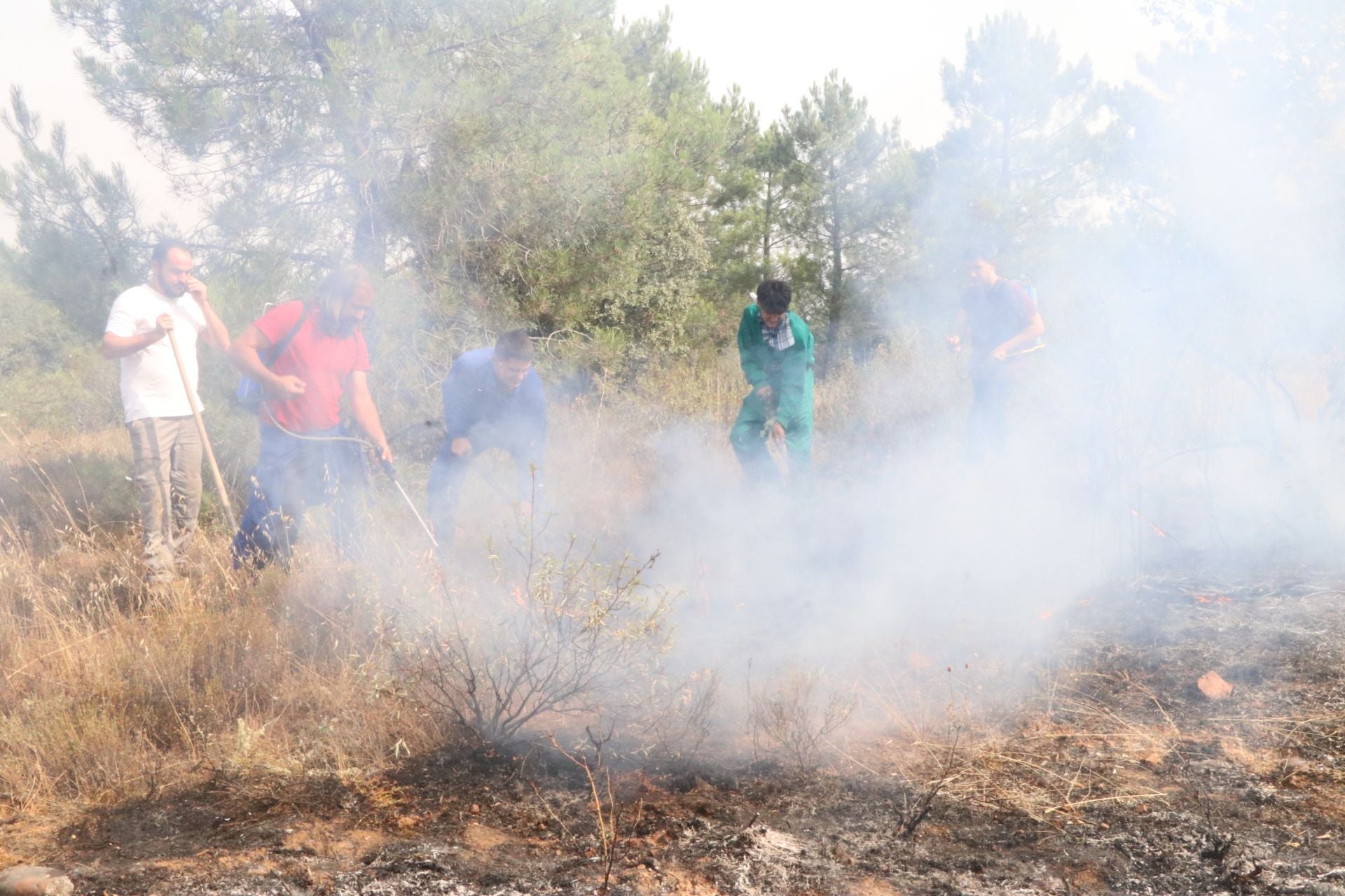 Las imágenes de los vecinos de San Esteban de Nogales