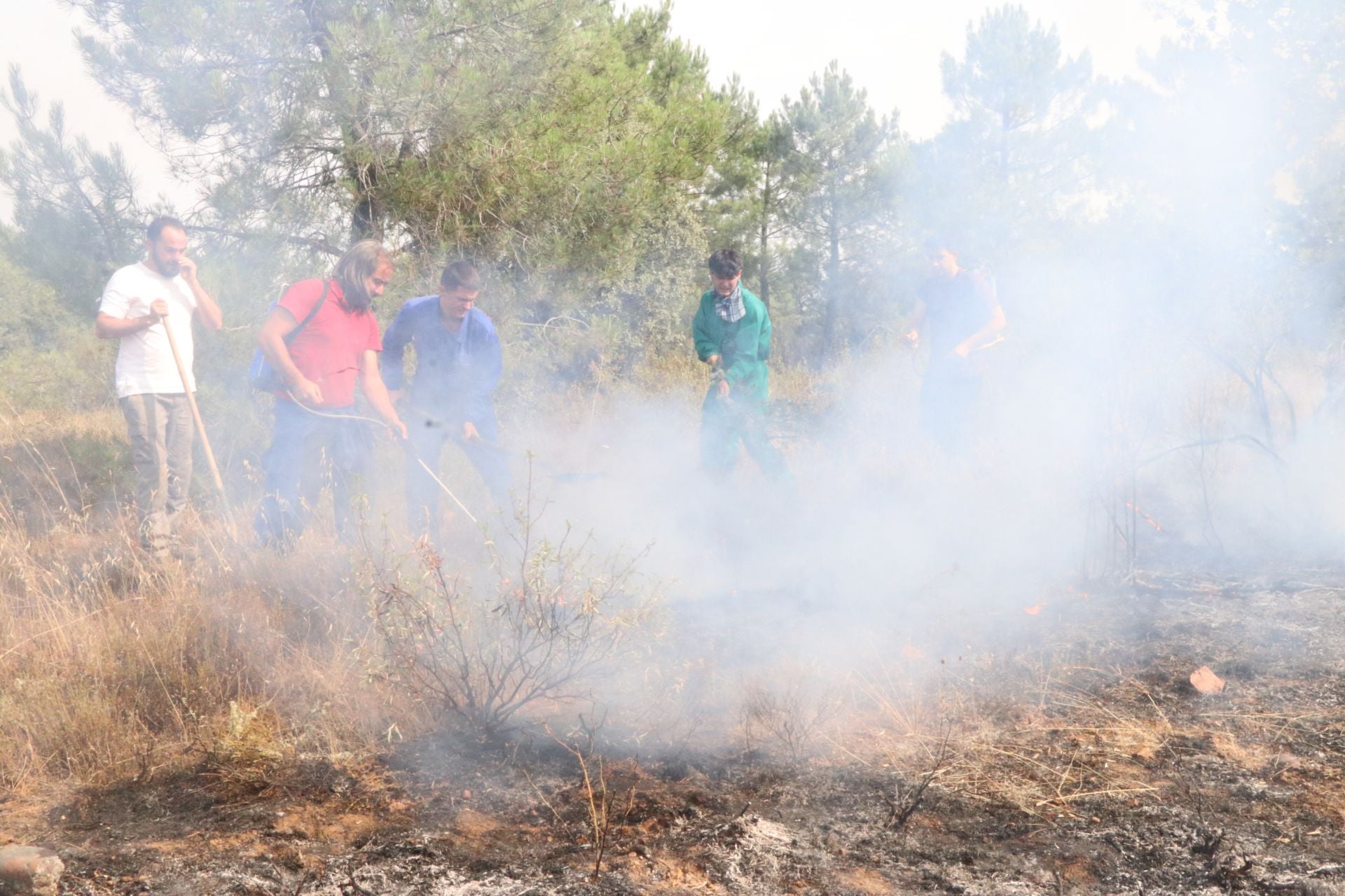 Las imágenes de los vecinos de San Esteban de Nogales