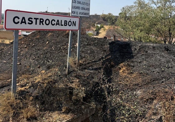 Incendio en Anllares del Sil (León)