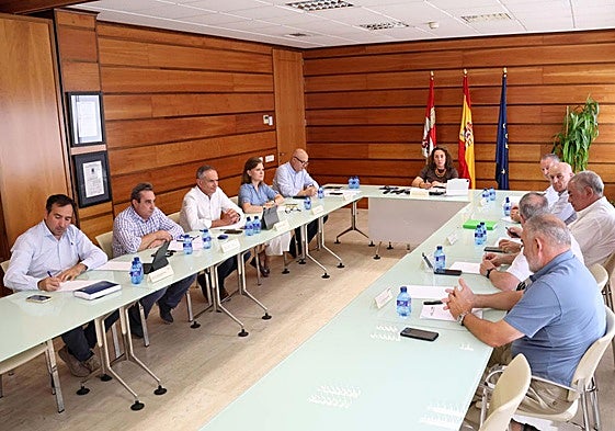 Reunión de la consejera de Agricultura con las organizaciones del ramo.