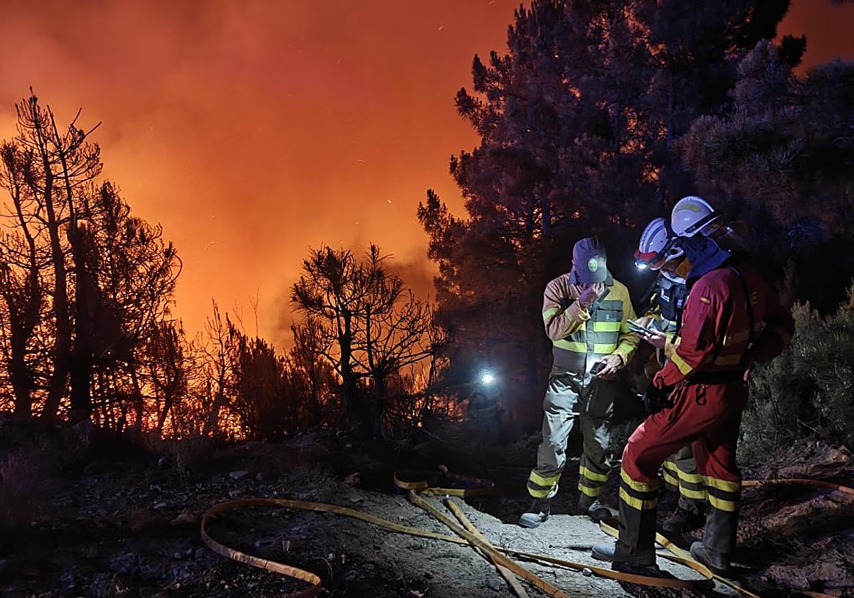 La noche en León «no ha sido positiva» y «las previsiones del viento no son buenas»