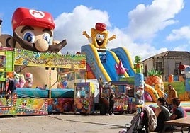 Hinchables en las fiestas pasadas de Boñar