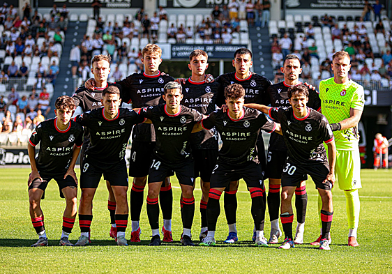 Once de la Cultural en el pasado amistoso ante el Burgos