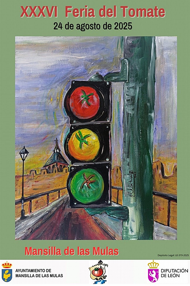 Cartel Feria del Tomate 2025.