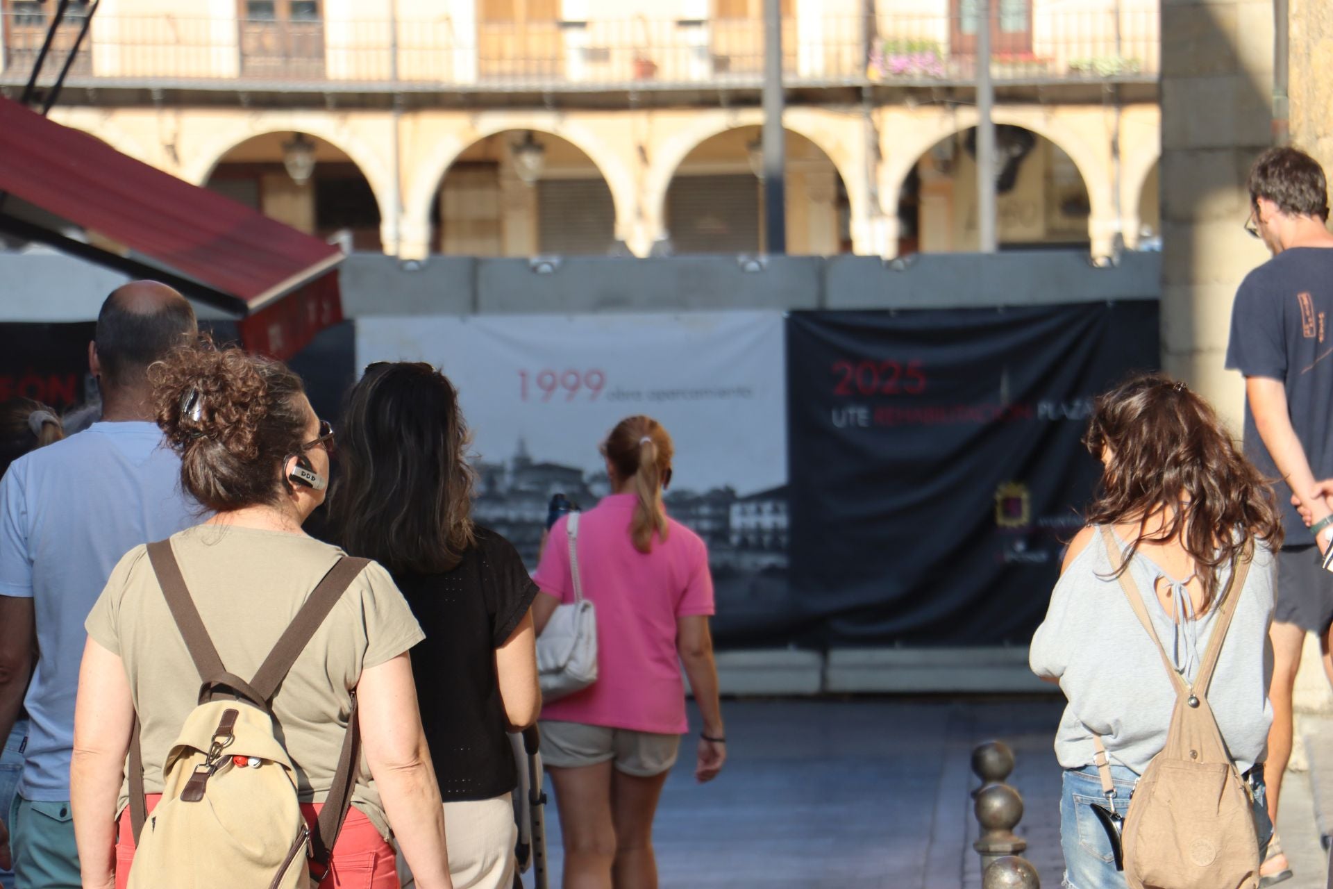 La plaza Mayor, a punto de abrir por completo
