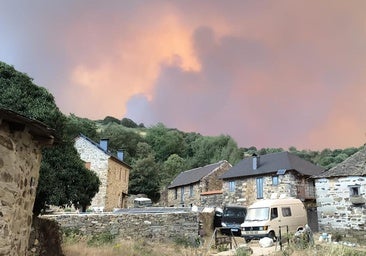 Prada de la Sierra denuncia el abandono del Ayuntamiento: «Nuestra capacidad contra el fuego era mínima»