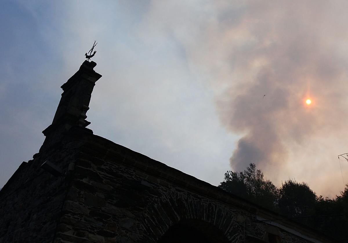 Incendio en Colinas del Campo de Martín Toro Toledano el 21 de agosto.