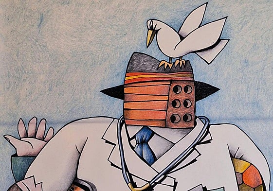 Una de las imágenes de la exposición de Sierra.