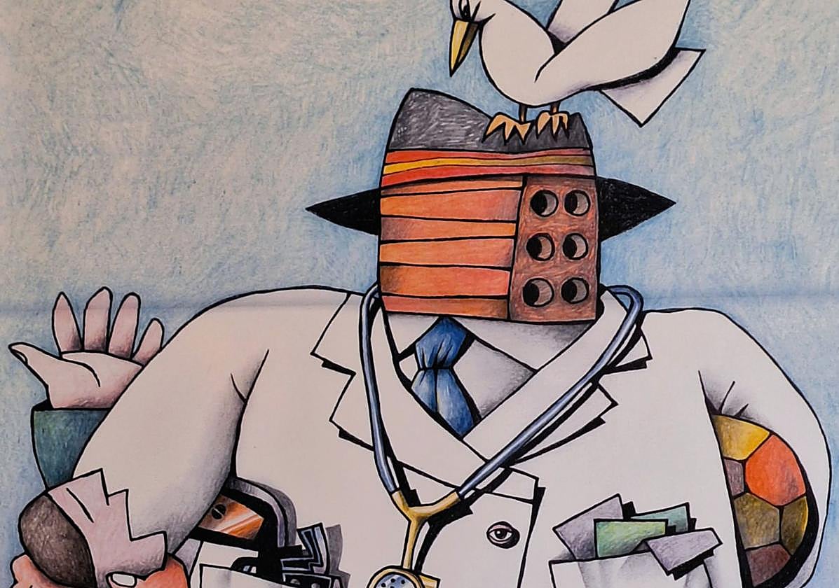 Una de las imágenes de la exposición de Sierra.