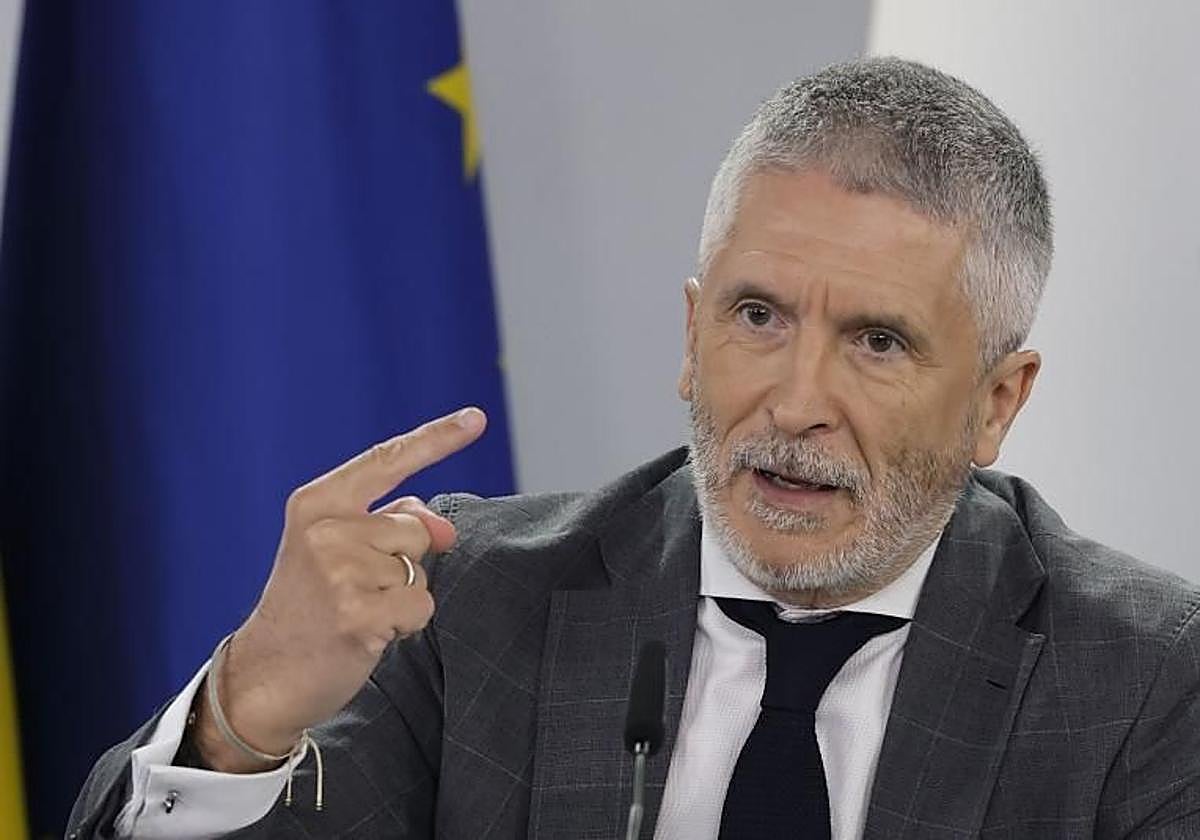 El ministro del Interior, Fernando Grande-Marlaska.