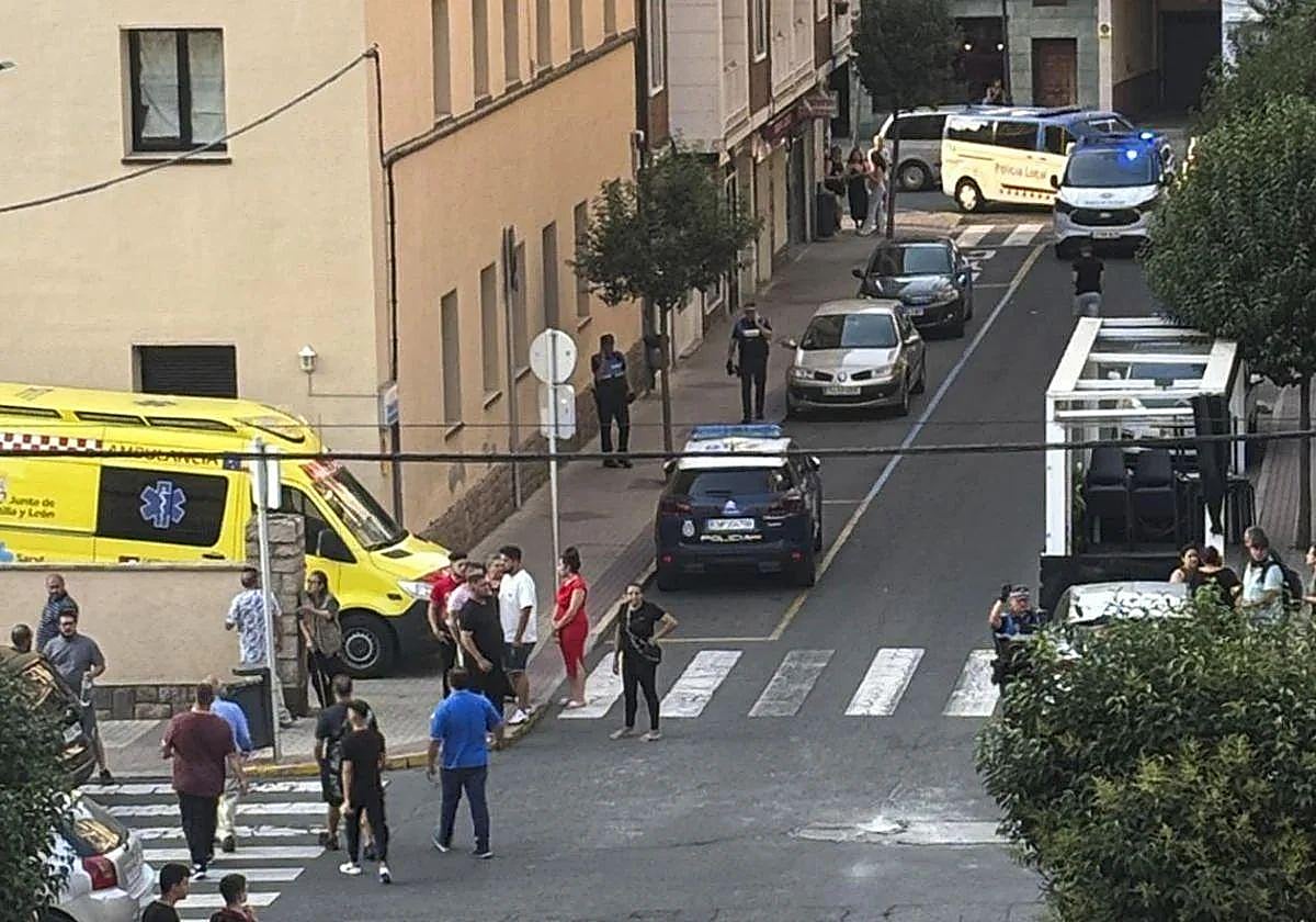 Imagen de la calle Maestro Piquero de Ávila, en que se ha producido el tiroteo.