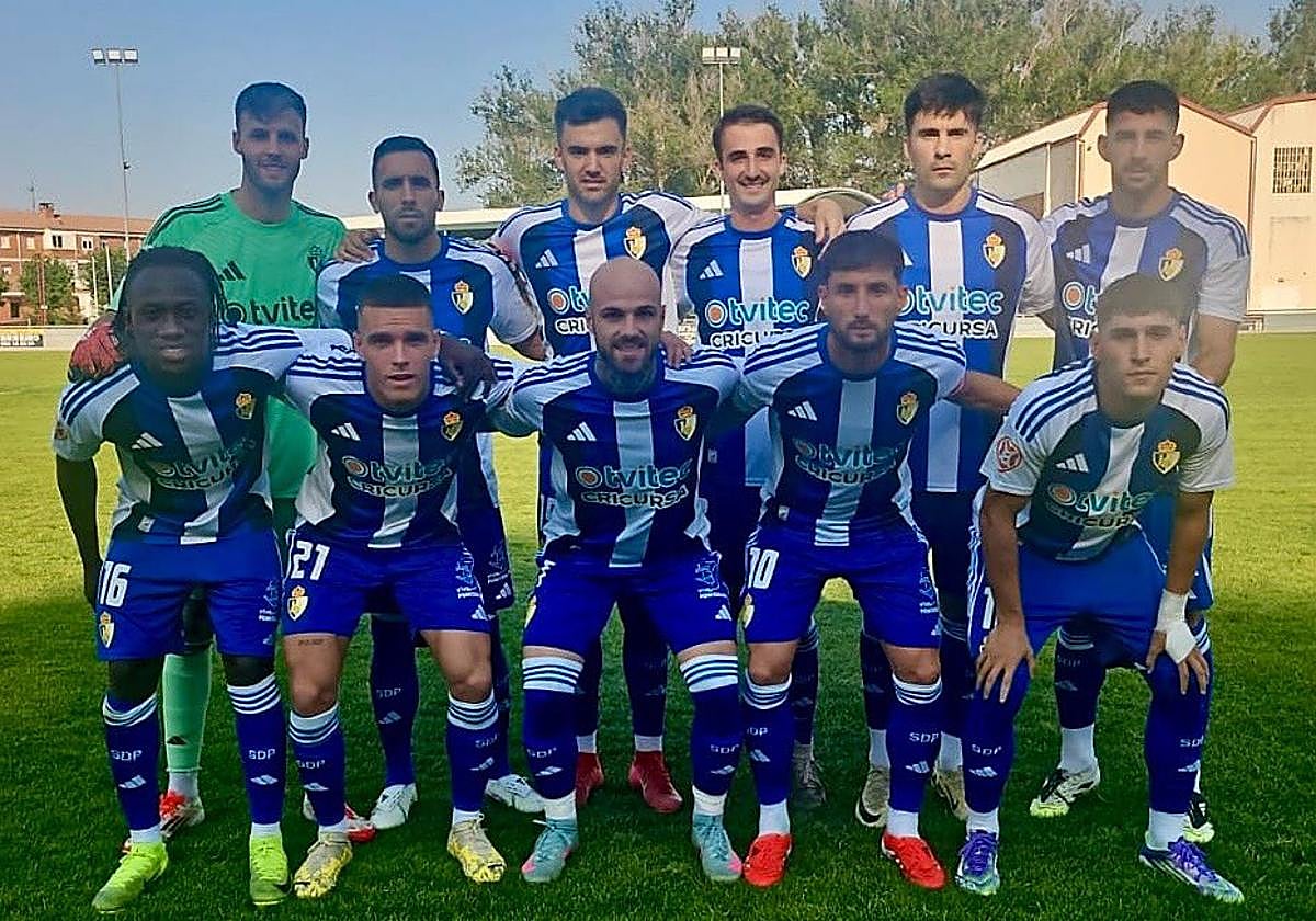 Once de la Deportiva en Aguilar de Campoo.