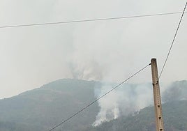 Las vistas de estos días desde la casa rural El Casar del Puente en Boca de Huérgano.