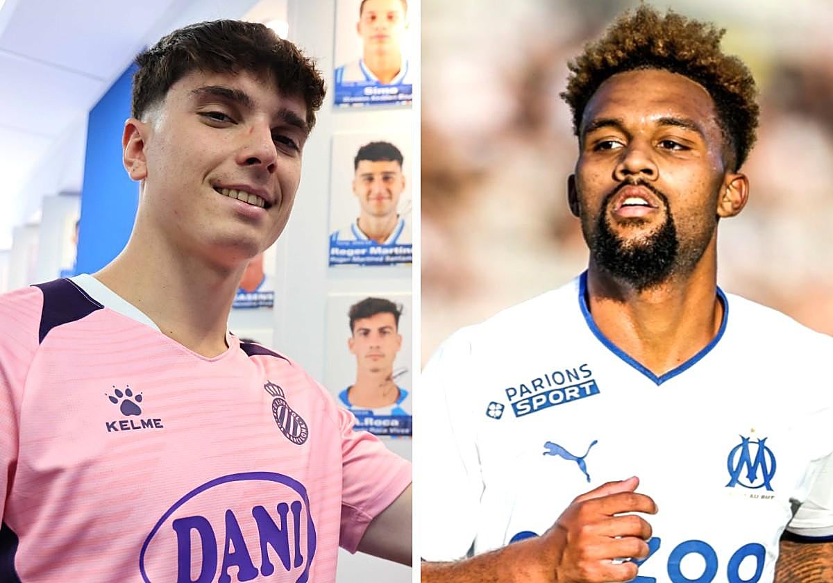 Roger Hinojo y Konrad de la Fuente.