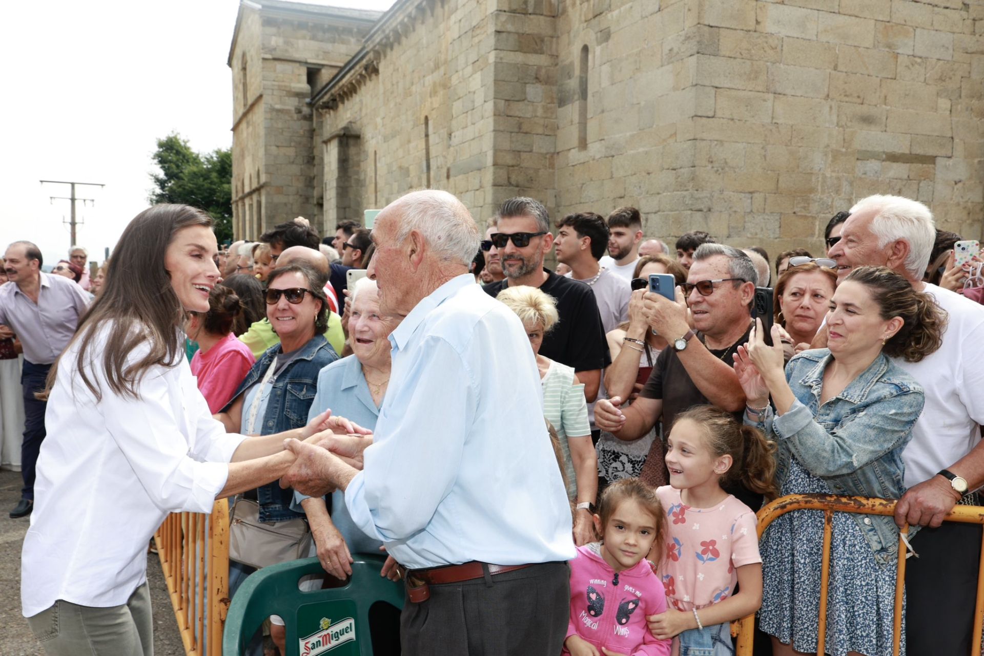 Los reyes visitan Sanabria antes de llegar a Las Médulas