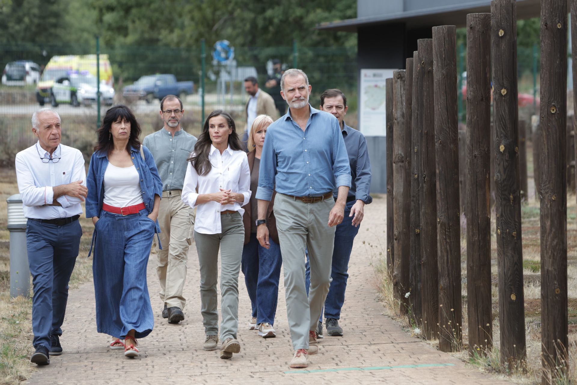 Los reyes visitan Sanabria antes de llegar a Las Médulas