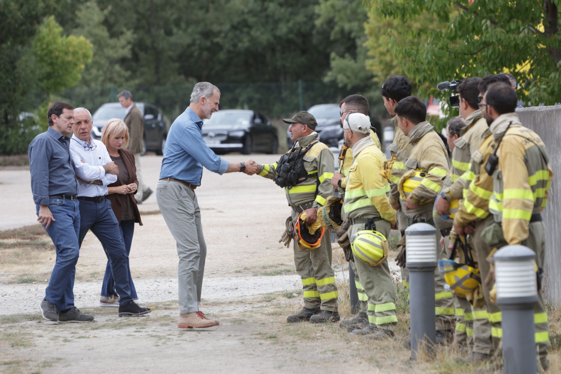 Los reyes visitan Sanabria antes de llegar a Las Médulas