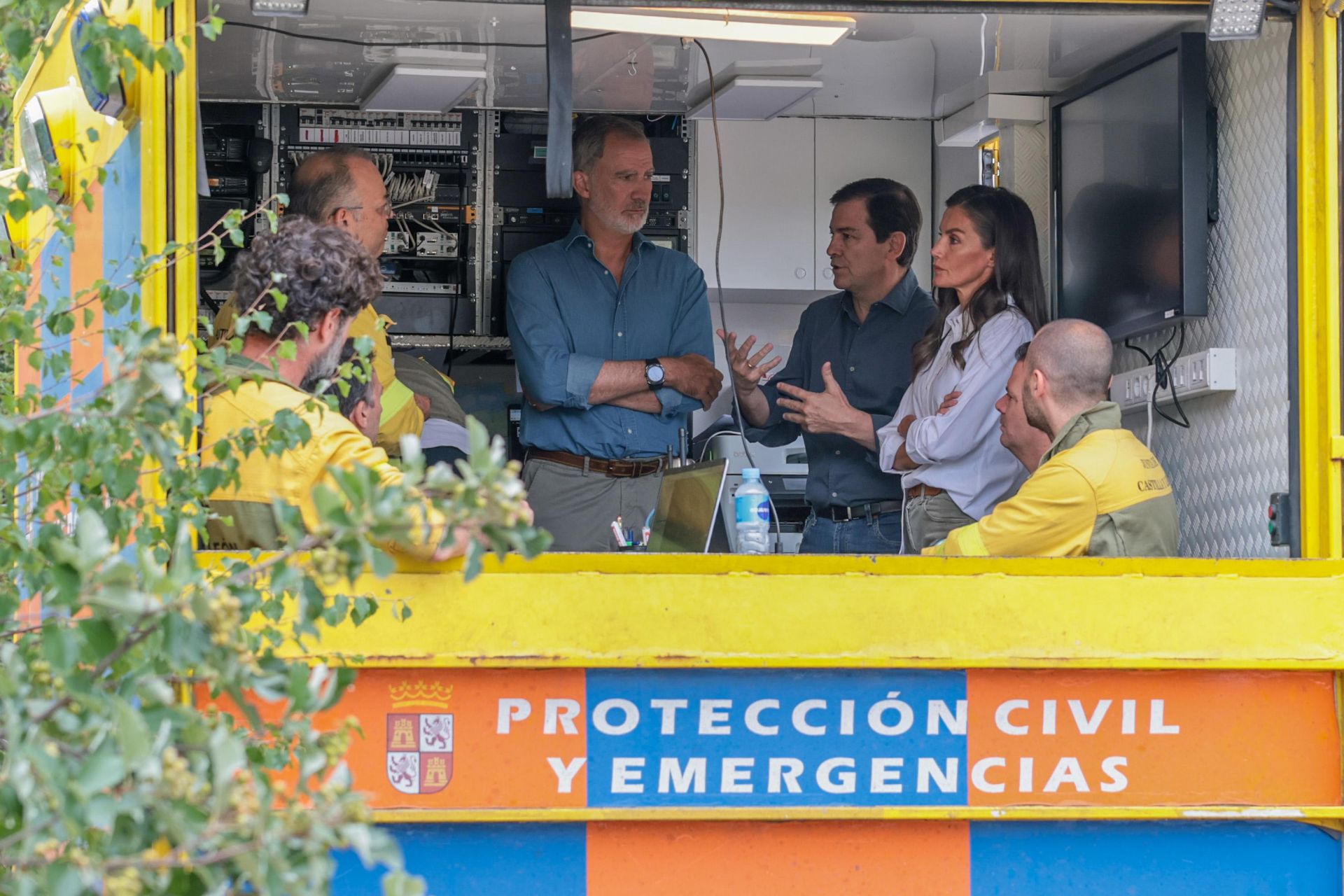 Los reyes visitan Sanabria antes de llegar a Las Médulas