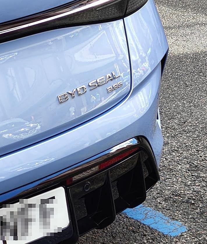 Imagen secundaria 2 - Un coche de una marca china matriculado este verano en León.