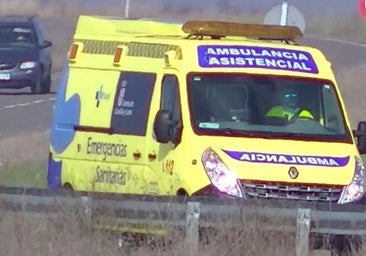 Un choque en la AP-66 en León se salda con dos heridos