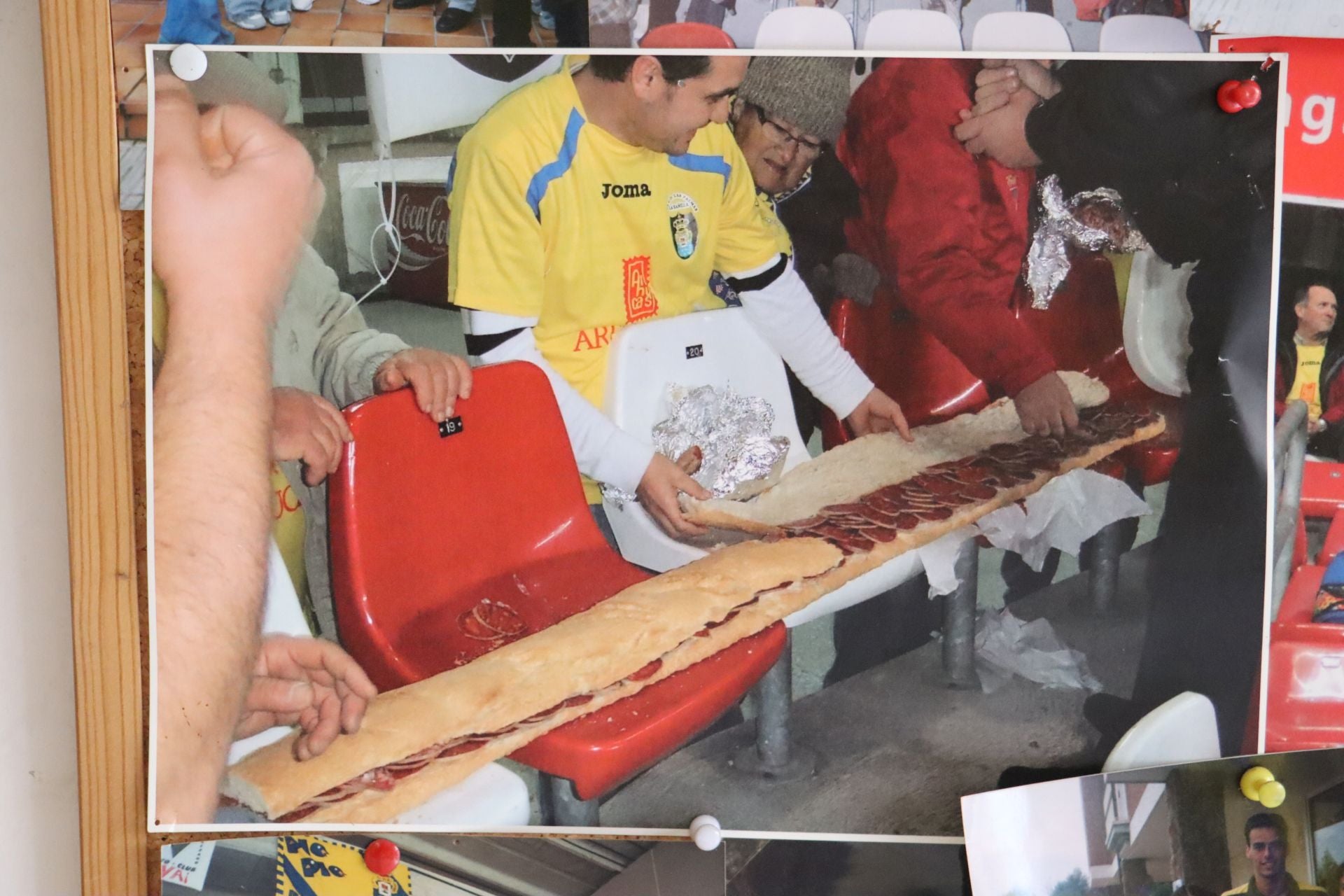 El rincón de La Bañeza dedicado a la pasión por Las Palmas