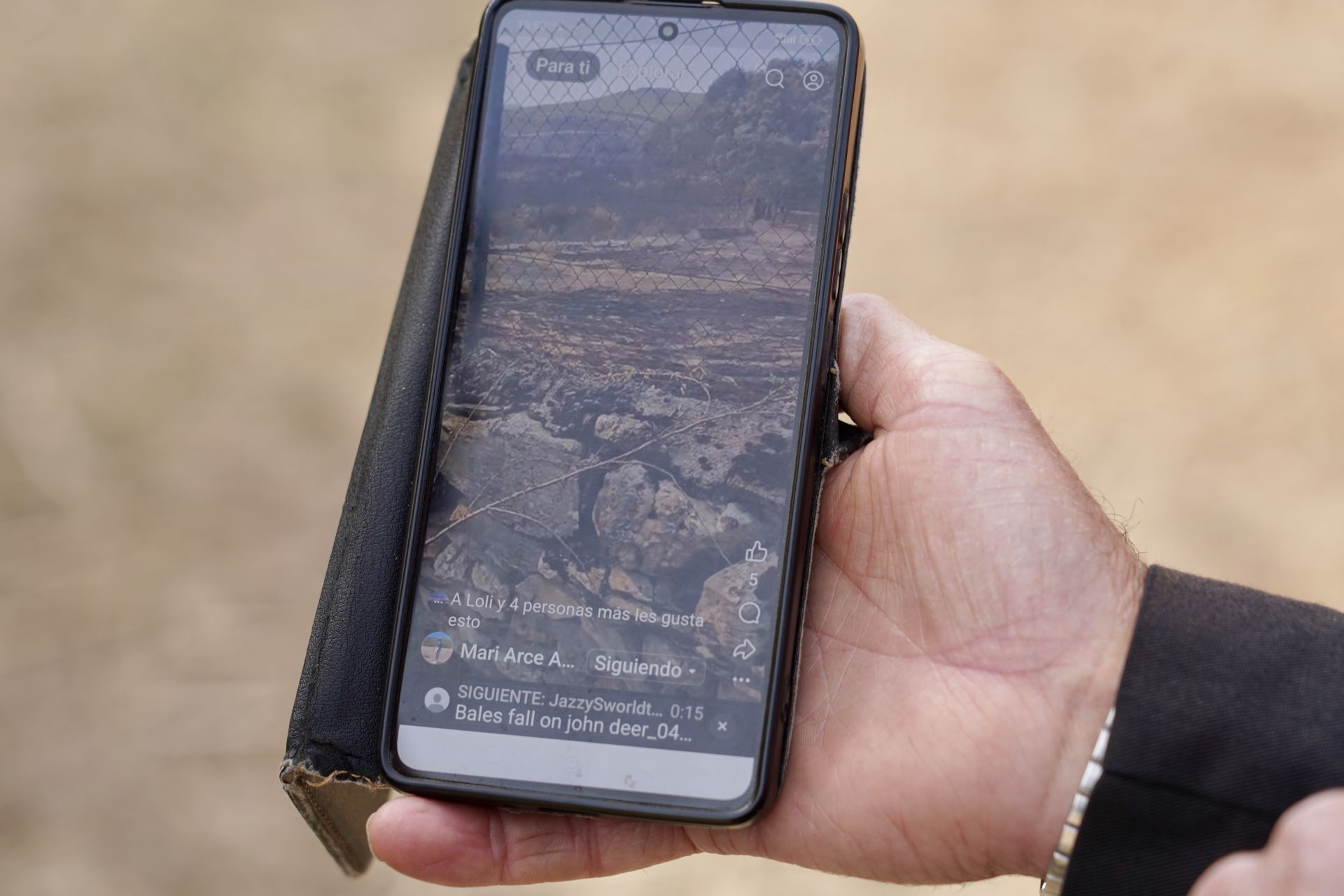 Imágenes de zonas de León afectadas por los incendios