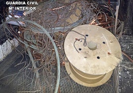 Actuación de la Guardia Civil.