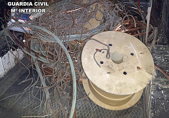 Actuación de la Guardia Civil.