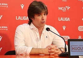 José Manzanera, en la rueda de prensa de balance del mercado veraniego.