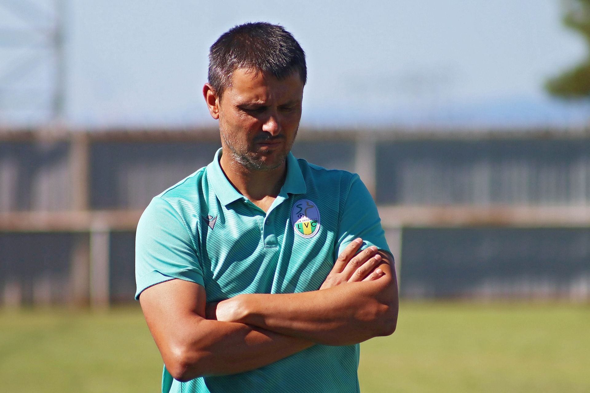 Sergio Nanín, entrenador del CD Virgen del Camino