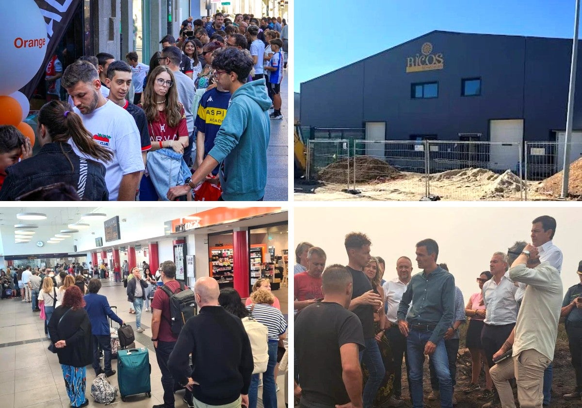 Las imágenes de la jornada.