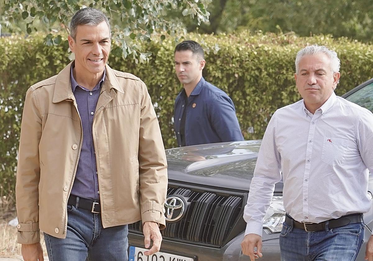 Las imágenes de la visita de Pedro Sánchez a León