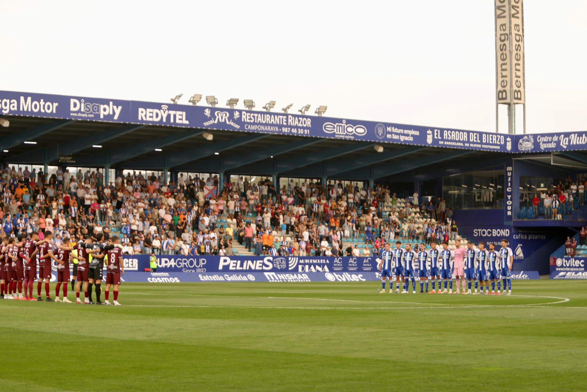 Las mejores imágenes del Ponferradina-Pontevedra