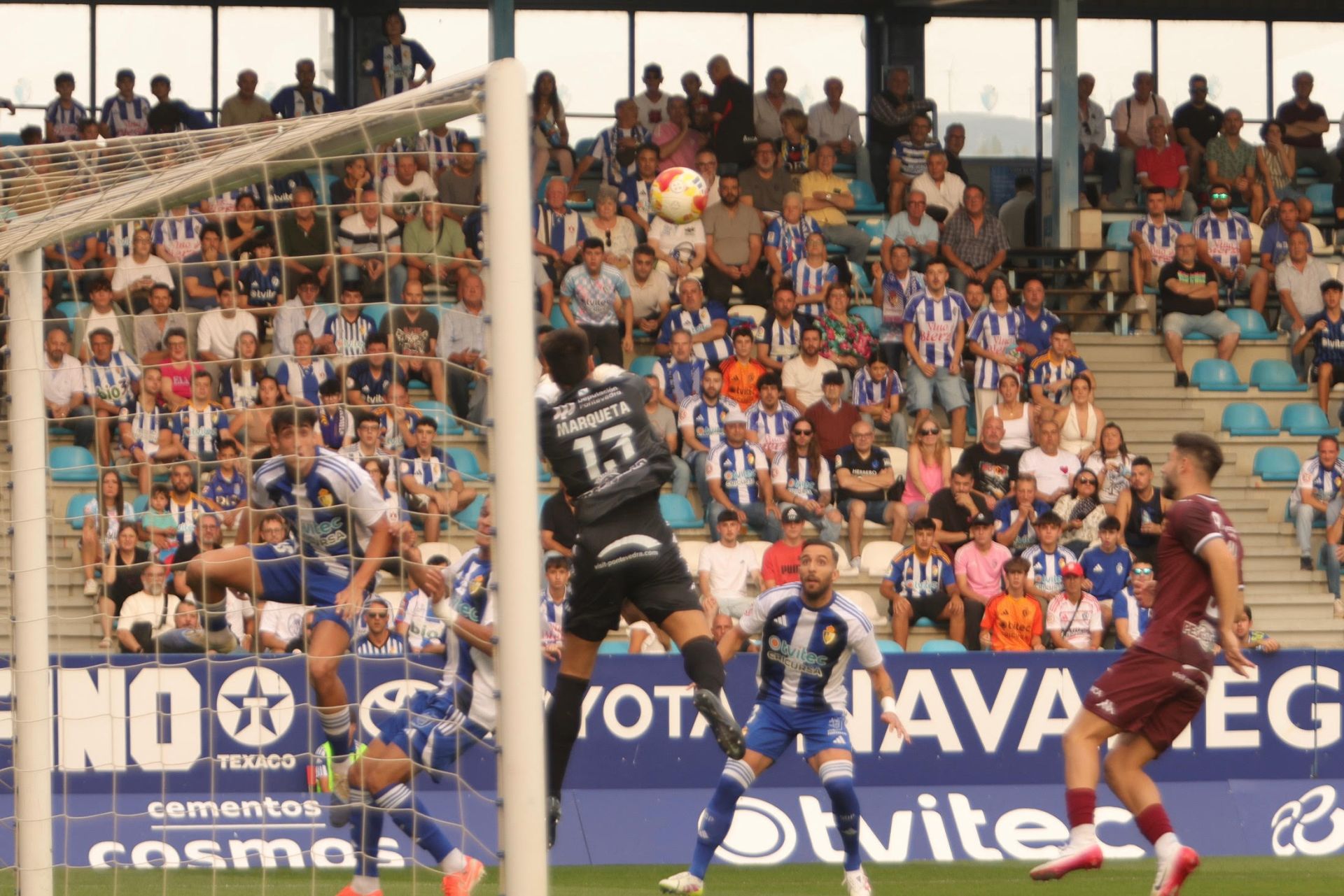 Las mejores imágenes del Ponferradina-Pontevedra