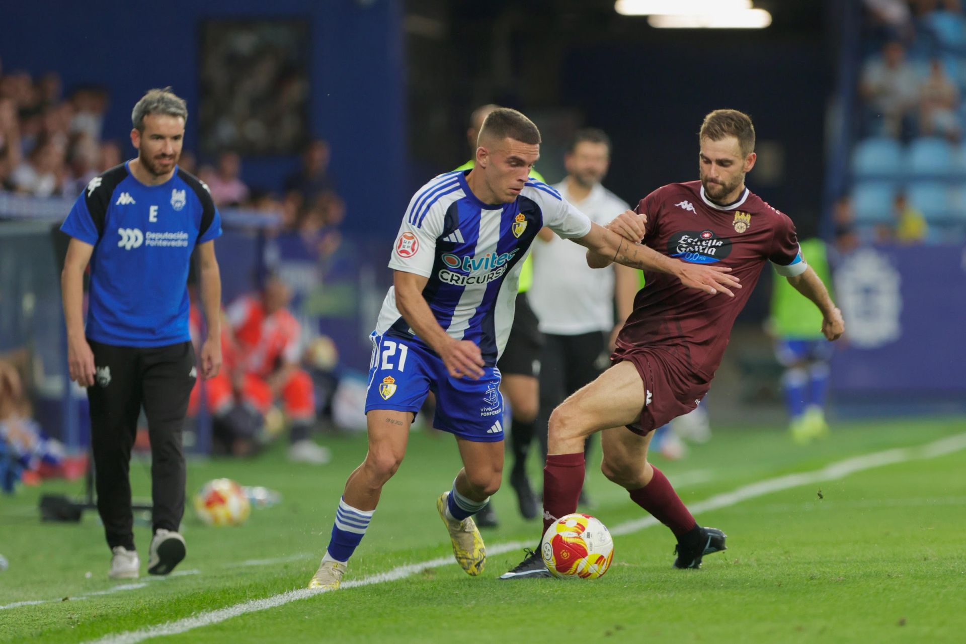 Las mejores imágenes del Ponferradina-Pontevedra