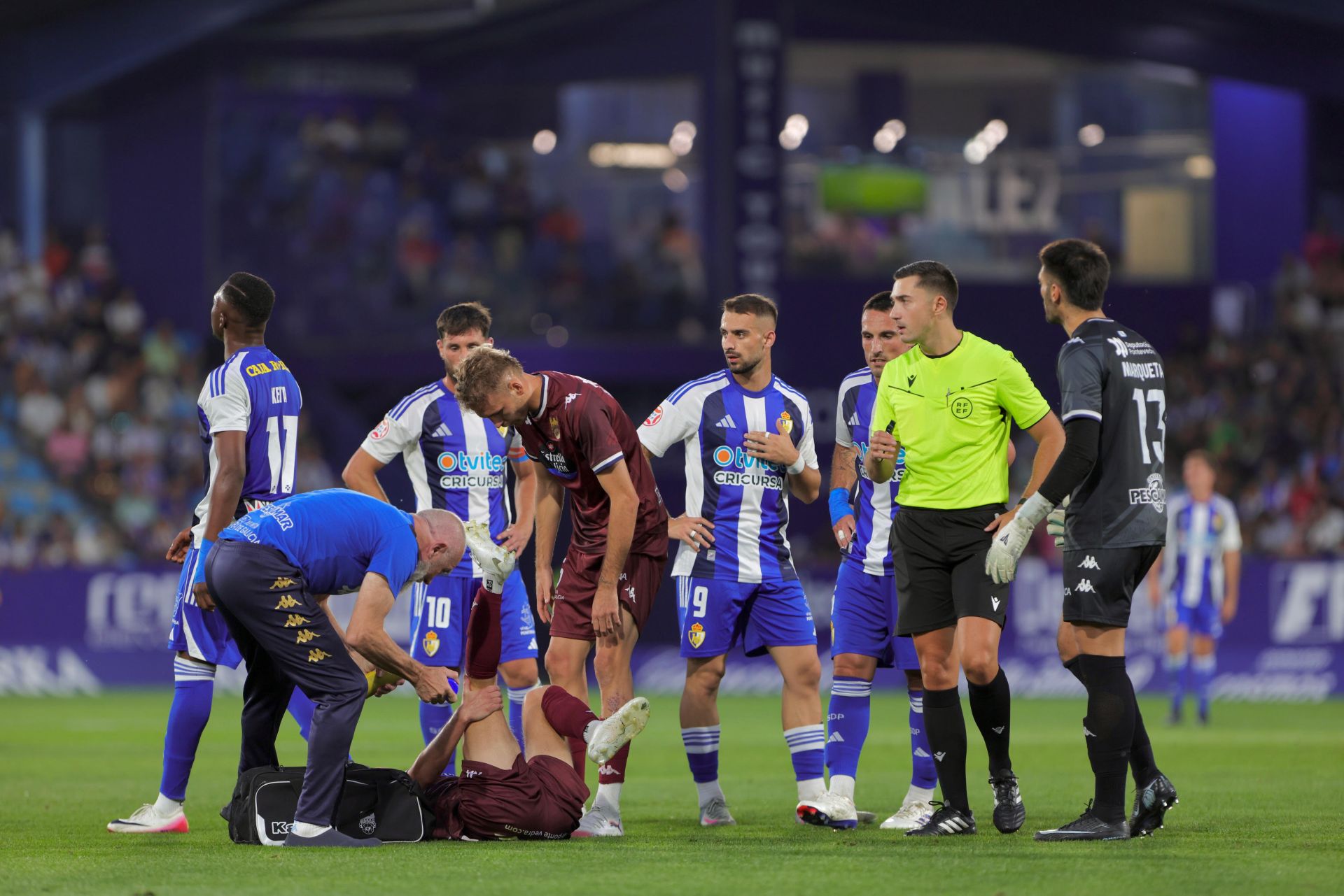 Las mejores imágenes del Ponferradina-Pontevedra