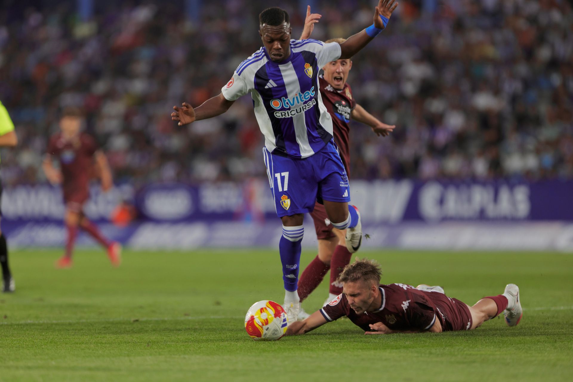 Las mejores imágenes del Ponferradina-Pontevedra