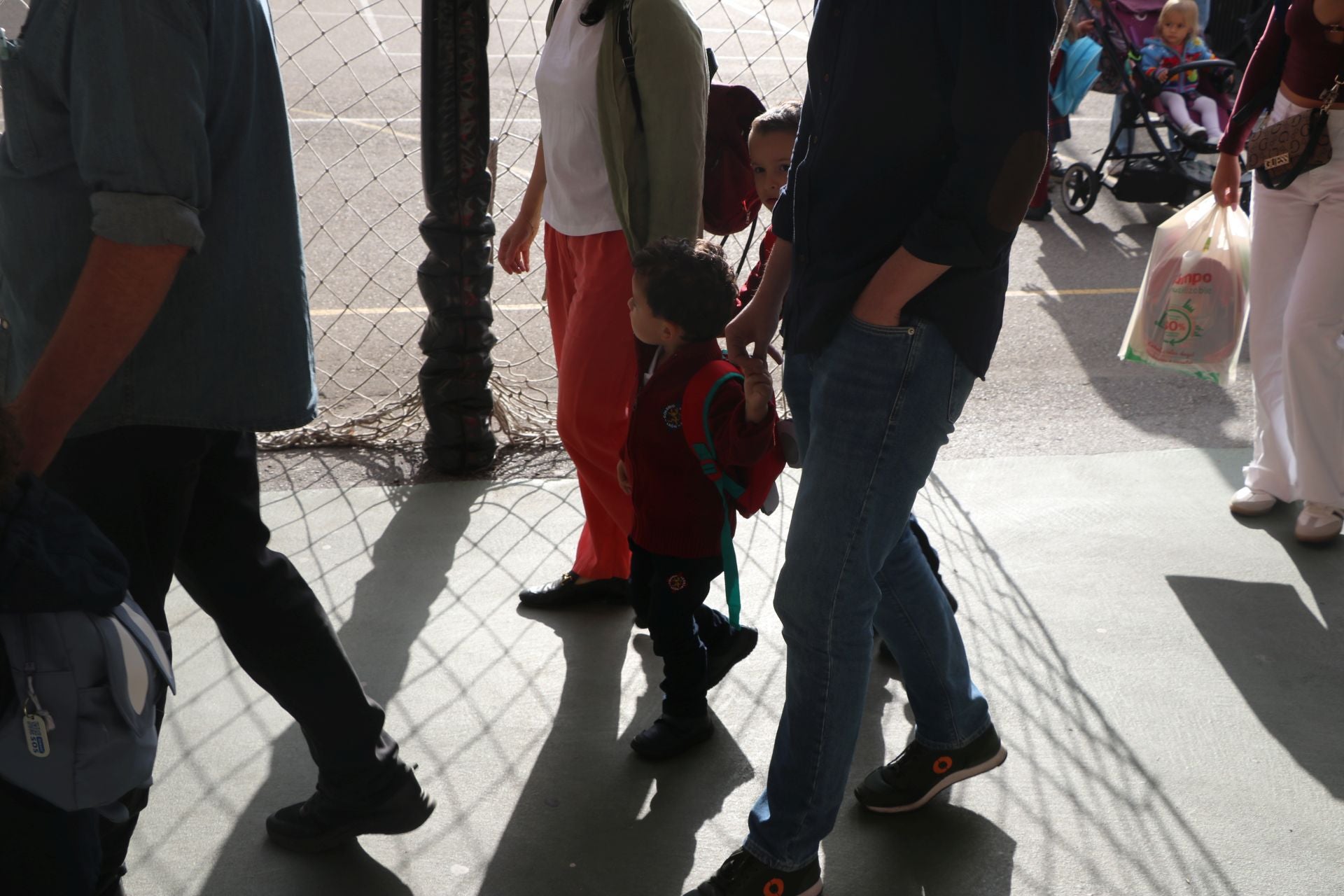 Las imágenes de la emotiva vuelta al cole en León