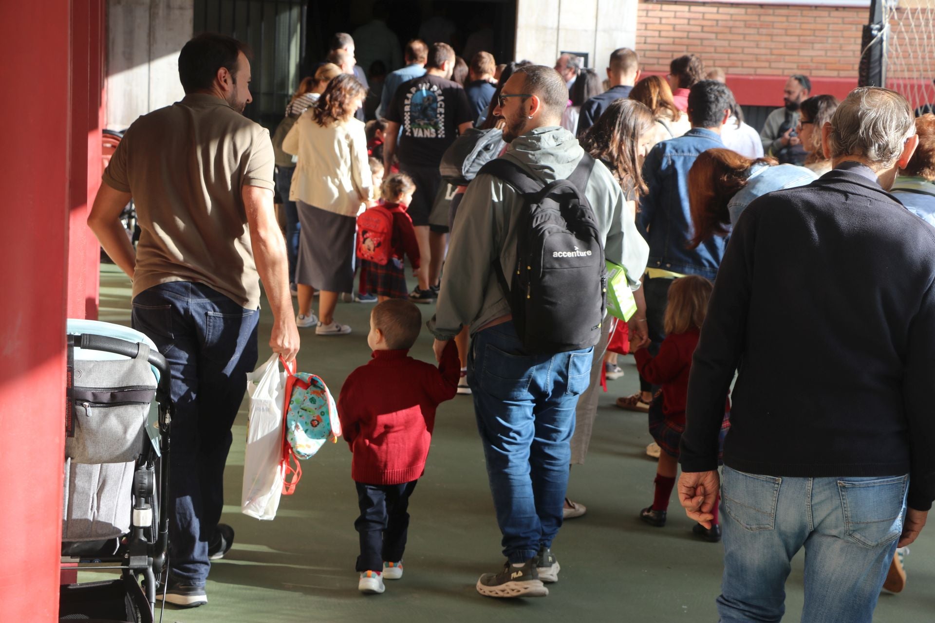 Las imágenes de la emotiva vuelta al cole en León