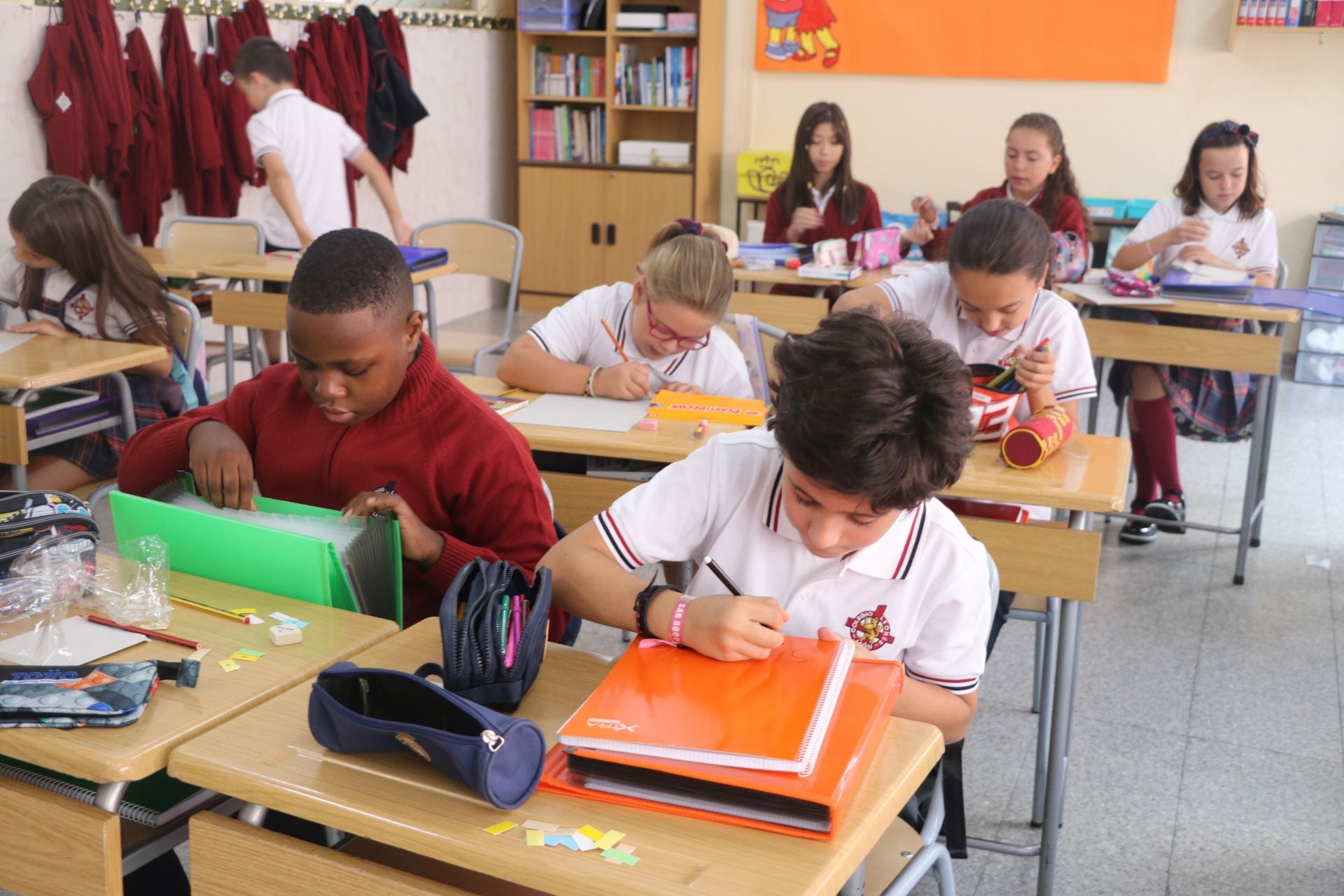 Las imágenes de la emotiva vuelta al cole en León