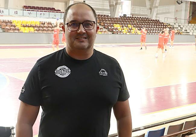 Dani Gordo, entrenador del Abanca Ademar.