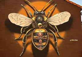 La obra 'Queen Bee' de La Bañeza.
