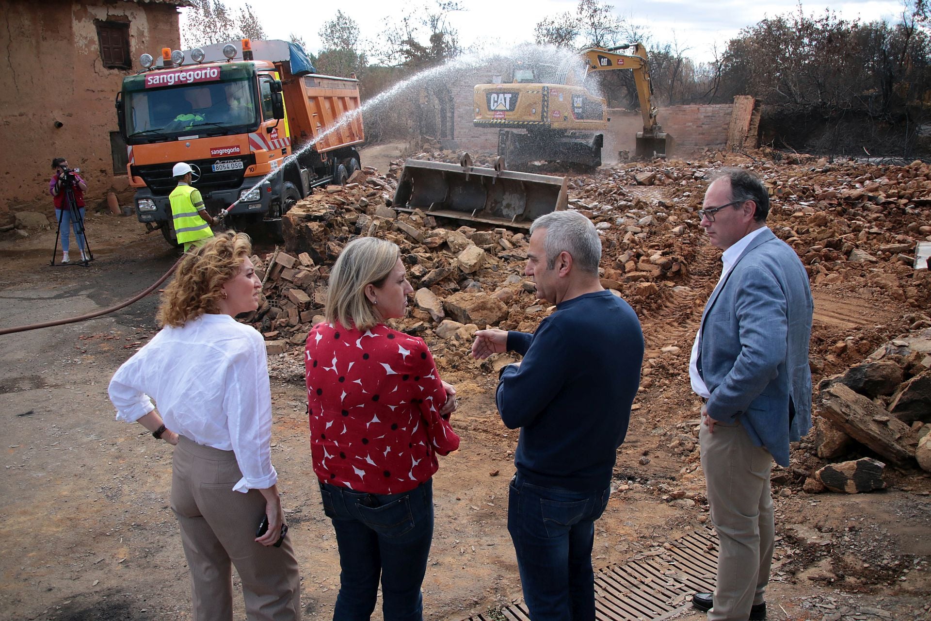 Así está Castrocalbón semanas después del incendio